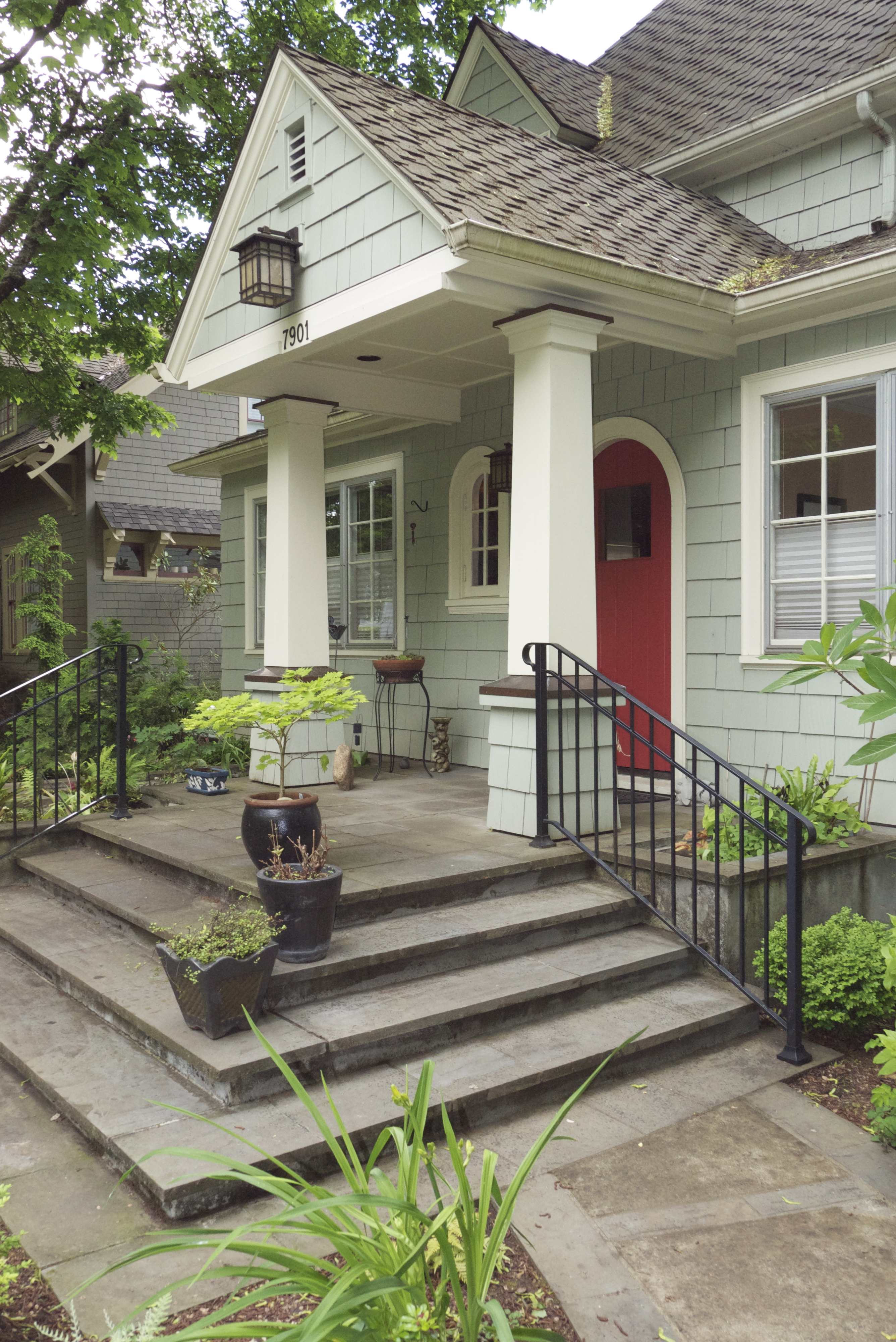 1920’s Front Porch and Covered Terrace Addition Robert W. Cowman